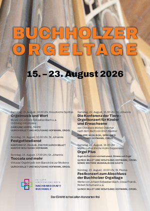 Buchholzer Orgeltage